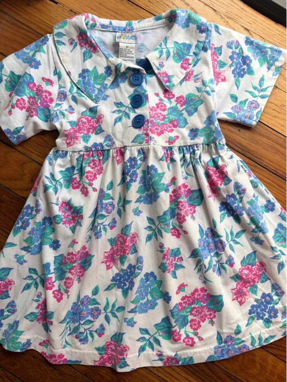 3T Girls Toddler Vintage Kids Classics Dress Pastel Florals